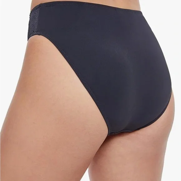 NWT Profile by Gottex Late Bloomer Classic Fit Black Lace Bikini Bottoms Size 12 - Picture 8 of 12